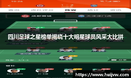 四川足球之星榜单揭晓十大明星球员风采大比拼